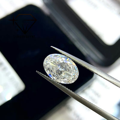 LuxuryShine 0.1-10CT VS2 Lab Grown Diamond D-F Color White Oval Excellent Cut With IGI Certificate 3EX Cut Stones Wholesale