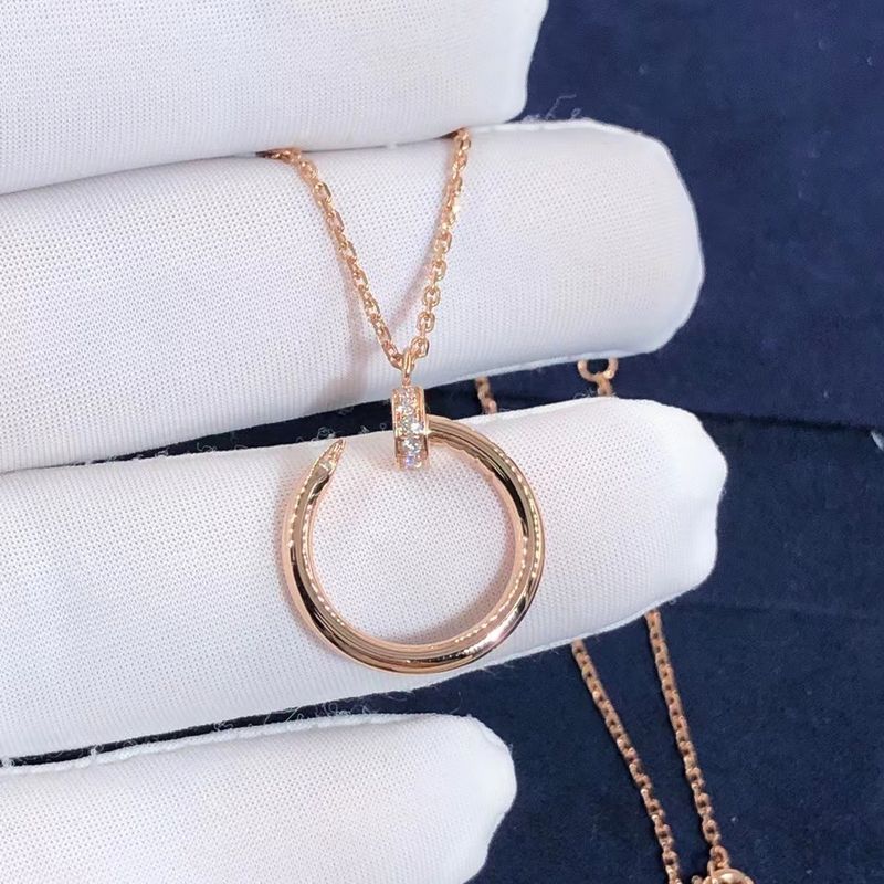 Qualität Cartier Juste Un Clou Necklace Real GEGEN Goldhalskette der Diamant-18K Fabrik