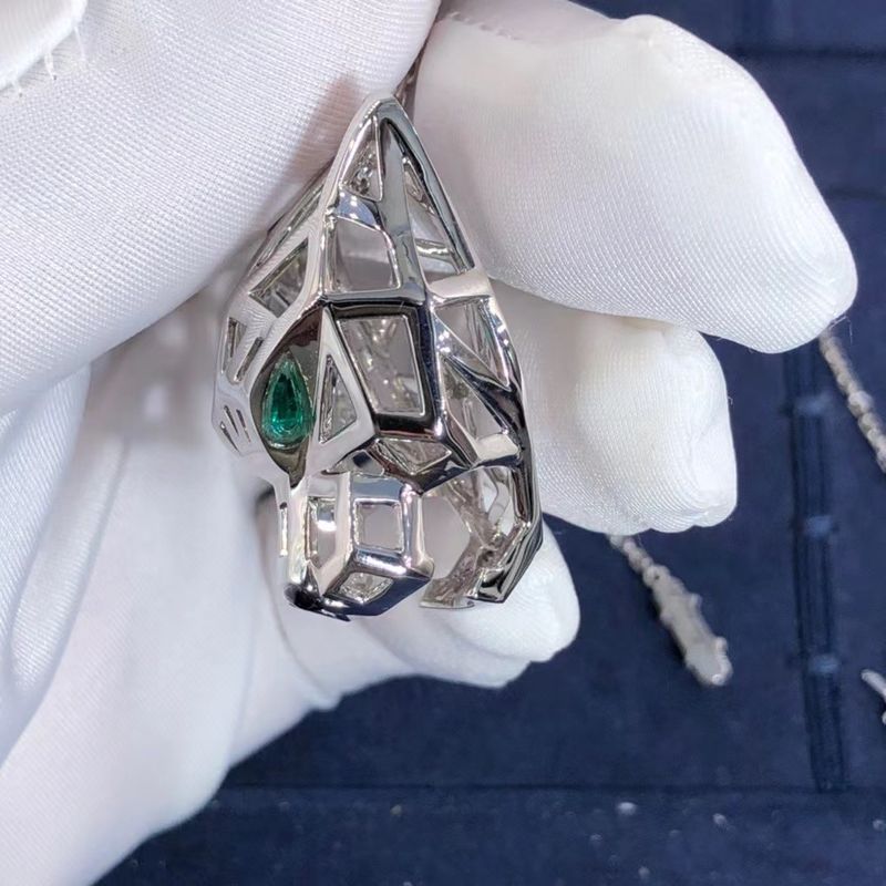 Qualität Gold Soems Cartier Panther Necklace Real 18k und GEGEN Diamant-ursprüngliche Pakete Fabrik