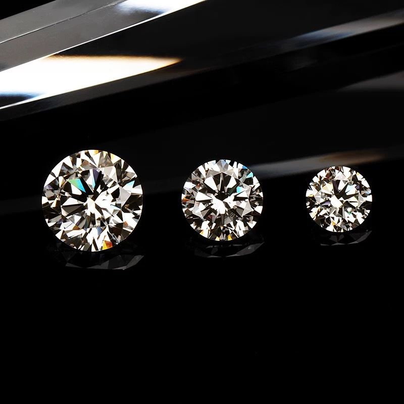 Qualität LuxuryShine VS2 Runde Form Laborgewachsener Diamant 1CT 2CT 3CT 4CT 5CT D-F Farbe weißer Diamant mit IGI-Zertifikat Fabrik
