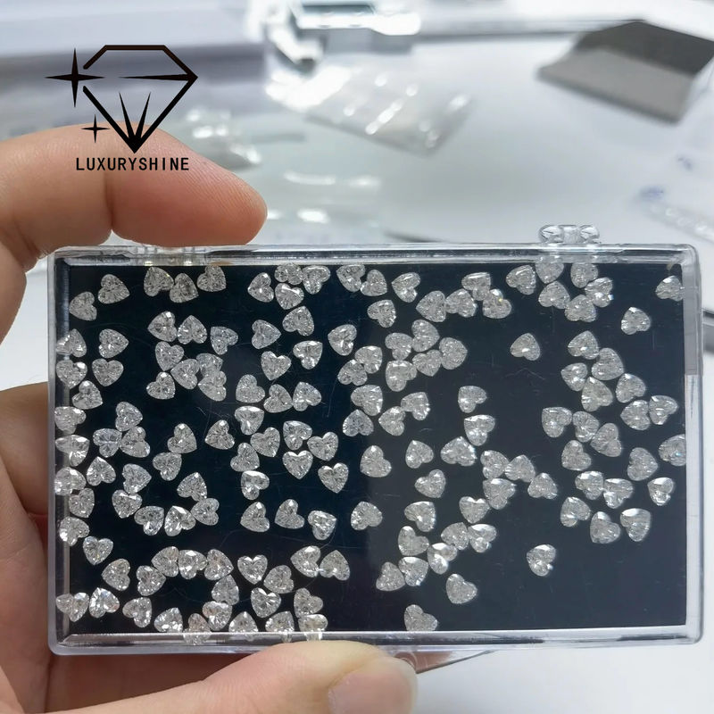 Qualität LuxuryShine VS2 Heart Excellent Cut Lab Grown Diamond Real Diamonds & Wedding Jewelry & Customized Jewelry Support Special Customization Fabrik