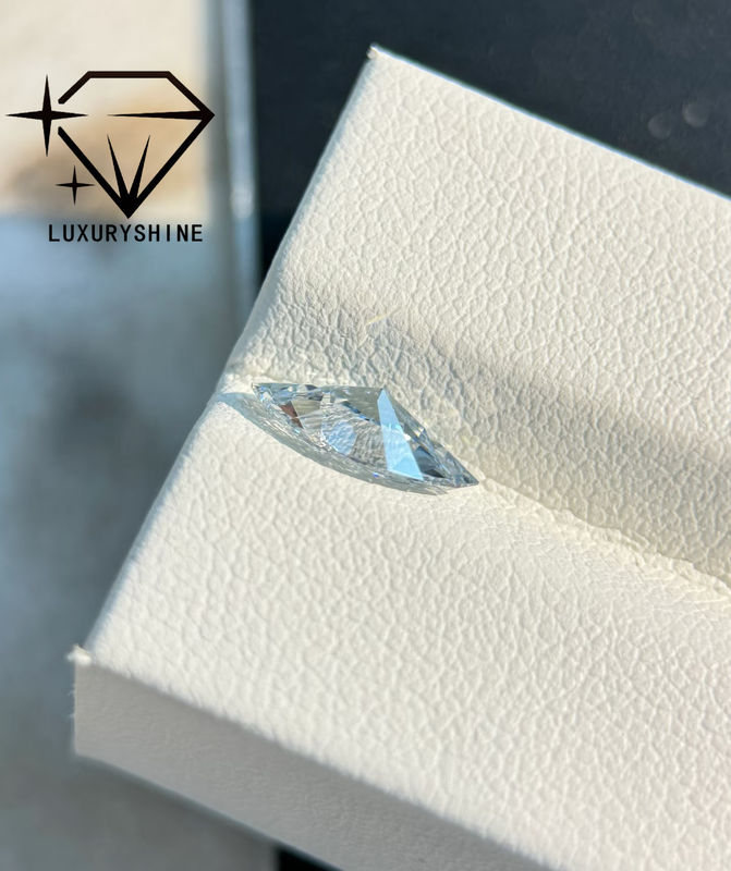 Qualität LuxuryShine VVS2 Marquise Form 0,3-15ct Laborgewachsener Diamant D-F Farbe 3EX Schnittsteine mit IGI-Zertifikat Echtdiamant Fabrik