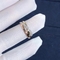Small Model Cartier Trinity Ring 18K White Yellow Rose Gold With Diamonds
