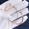 18K Gold Piaget Possession Open Bangle Bracelet Support Sample Order OEM