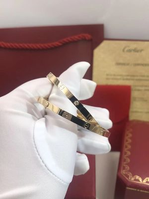 Qualität Diamanten des LIEBE 18K Goldarmband-kleinen Modell-6 für Frauen/Männer Fabrik
