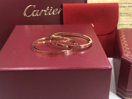 Qualität Diamanten des LIEBE 18K Goldarmband-kleinen Modell-6 für Frauen/Männer Fabrik