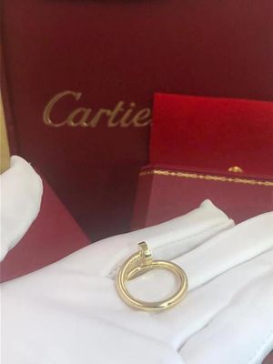 Qualität 18K Gold Juste Un Clou Ring Yellow weiße Rose Gold Pink Fabrik