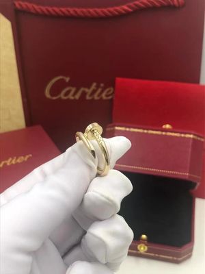 Qualität 18K Gold Juste Un Clou Ring Yellow weiße Rose Gold Pink Fabrik