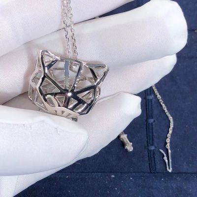 Qualität Gold Soems Cartier Panther Necklace Real 18k und GEGEN Diamant-ursprüngliche Pakete Fabrik