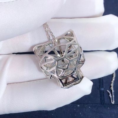 Qualität Gold Soems Cartier Panther Necklace Real 18k und GEGEN Diamant-ursprüngliche Pakete Fabrik
