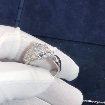 Qualität 18K gelb/Weißgold-Auto-Reihe Panthere Ring For Women/Mann-Hochzeit Fabrik