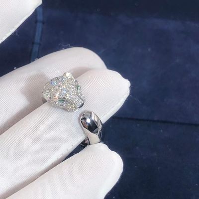Qualität 18K gelb/Weißgold-Auto-Reihe Panthere Ring For Women/Mann-Hochzeit Fabrik