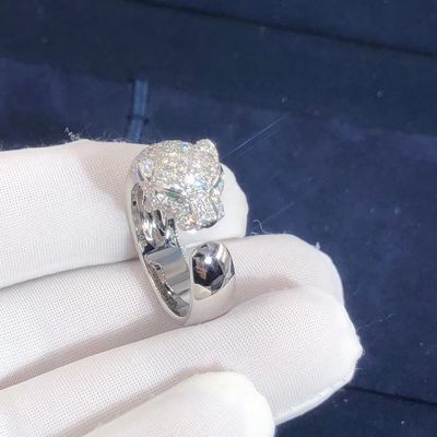 Qualität 18K gelb/Weißgold-Auto-Reihe Panthere Ring For Women/Mann-Hochzeit Fabrik