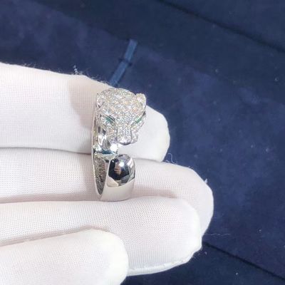 Qualität 18K gelb/Weißgold-Auto-Reihe Panthere Ring For Women/Mann-Hochzeit Fabrik