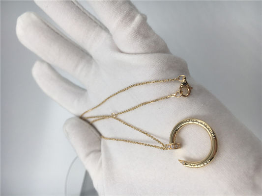 Qualität Juste Un Clou Necklace B7224512, Diamant-Halskette des gelbes Gold18k Fabrik