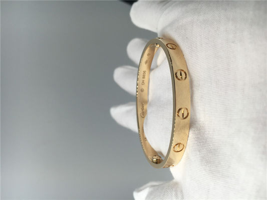 Qualität Liebes-Armband-gelbes Gold, handgemachtes Liebes-Armband-Armband für Geschenk Fabrik