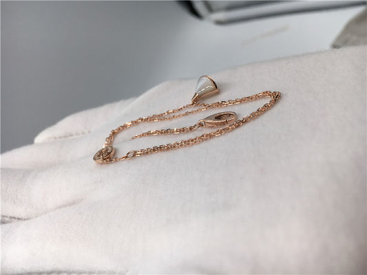 Qualität Weißes hängendes Luxusschmuck-Schmuck-Armband 18K Rose Gold With White Mother der Perle Fabrik