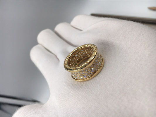 Qualität Die Hochzeits-Bänder der Luxusschmuck-Männer, Weinlese-Luxusschmuck-Ringe des gelbes Gold18k mit Diamanten Fabrik