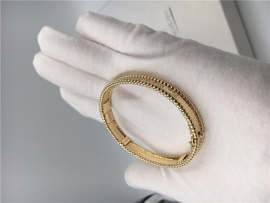 Qualität Goldschmuck des PerléE-Unterzeichnungs-Armband-18K mit Unterzeichnung kein Edelstein Fabrik