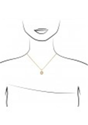 Qualität Längen-Luxus gelbes Gold-18K Chopard-Schmuck-42cm mit 0,05 Karat-Diamanten Fabrik