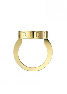 Qualität glücklicher Geist-Ring Gold-18K Chopard, Herz-Form-natürlicher 0,1 Karat-Diamant-Ring Fabrik