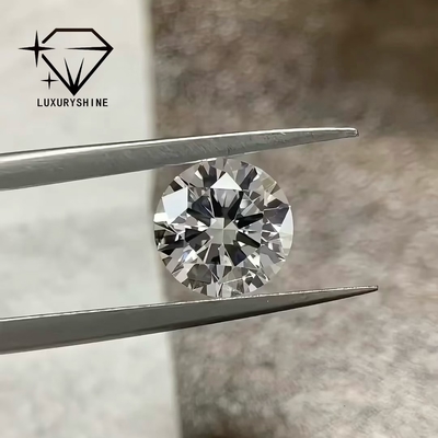 LuxuryShine 100% Echte Diamanten D-F Farbe VVS2 Weiß Rundform Exzellenter Schliff Im Labor gezüchtete Diamanten Mit IGI Zertifikat