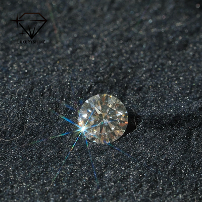LuxuryShine VS1 Labor gezüchteter Diamant 1ct 2ct 3ct 4ct 5ct Rundschliff Weiß Exzellenter Schliff IGI-zertifiziert