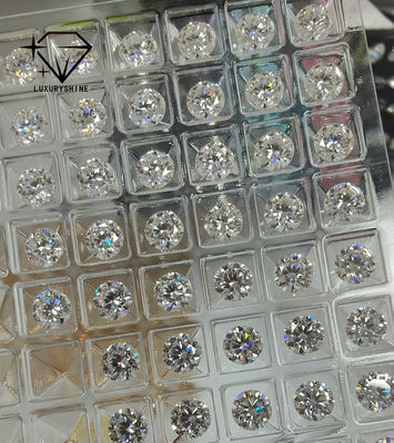 Qualität LuxuryShine VS1 Labor gezüchteter Diamant 1ct 2ct 3ct 4ct 5ct Rundschliff Weiß Exzellenter Schliff IGI-zertifiziert Fabrik