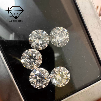 LuxuryShine 100% Echte Diamanten VVS1 Weiß Rundform Exzellenter Schliff Im Labor gezüchtete Diamanten Mit IGI-Zertifikat