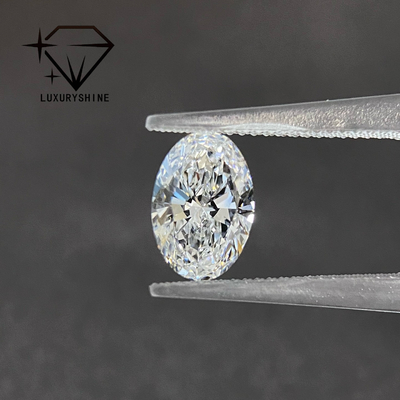 LuxuryShine ausgezeichnete Schnittlabore ausgewachsener Diamant D-F Farbe Weiß Oval 0.1-10CT VS1 mit IGI-Zertifikat 3EX Schnittsteine