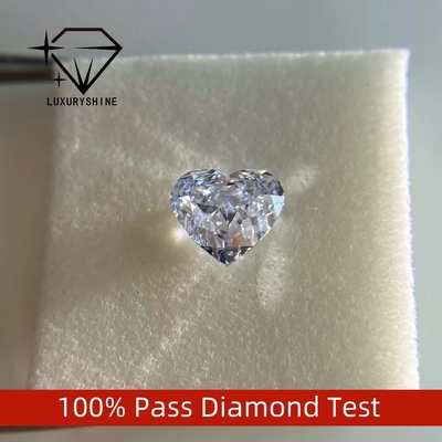 LuxuryShine VVS2 Weißes Herz Exzellente Laborschnitt Diamant 1CT 2CT 3CT 4CT 5CT Unterstützung Spezielle Anpassung