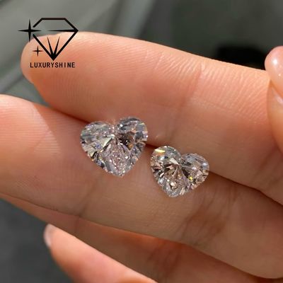 Qualität LuxuryShine VS1 Weißes Herz Exzellentes Schnitt Laborgewachsener Diamant 1CT 2CT 3CT 4CT 5CT Unterstützung Spezielle Anpassung Fabrik
