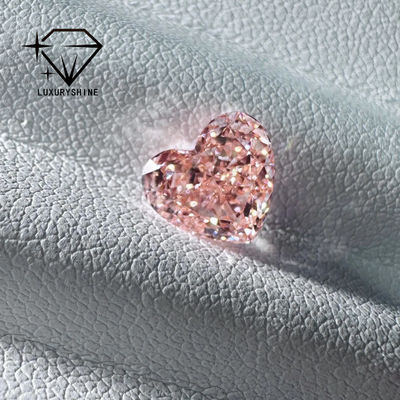 Qualität LuxuryShine Fancy Pink / Fancy Intense Pink / Fancy Vivid Pink Herzschliff Laborgezüchteter Diamant VVS-VS1 Echte Diamanten & Hochzeitsschmuck & Maßgeschneiderter Schmuck Fabrik