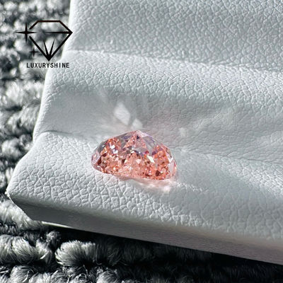 Qualität LuxuryShine Fancy Pink / Fancy Intense Pink / Fancy Vivid Pink Herzschliff Laborgezüchteter Diamant VVS-VS1 Echte Diamanten & Hochzeitsschmuck & Maßgeschneiderter Schmuck Fabrik