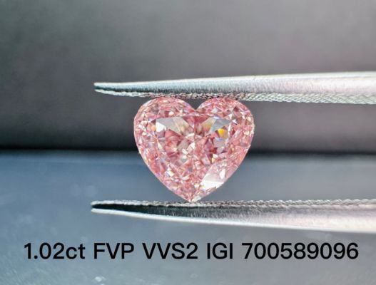 Qualität LuxuryShine Fancy Pink / Fancy Intense Pink / Fancy Vivid Pink Herzschliff Laborgezüchteter Diamant VVS-VS1 Echte Diamanten & Hochzeitsschmuck & Maßgeschneiderter Schmuck Fabrik