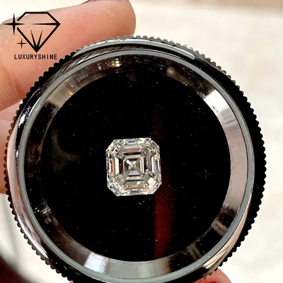 LuxuryShine VVS-VS Asscher Shape Lab Wachstumstahl Diamant 0.1-10CT D-F Farbe weißer Diamant mit IGI-Zertifikat 3EX Schnittsteine