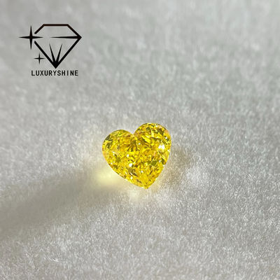 Qualität LuxuryShine Pink / Gelb / Grün Herzförmiger Laborgezüchteter Diamant VVS-VS Echte Diamanten & Hochzeitsschmuck & Maßgeschneiderter Schmuck Fabrik