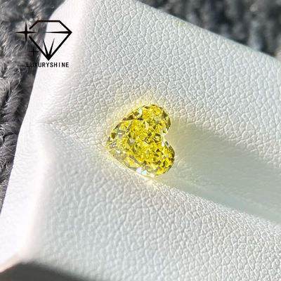 Qualität LuxuryShine Pink / Gelb / Grün Herzförmiger Laborgezüchteter Diamant VVS-VS Echte Diamanten & Hochzeitsschmuck & Maßgeschneiderter Schmuck Fabrik