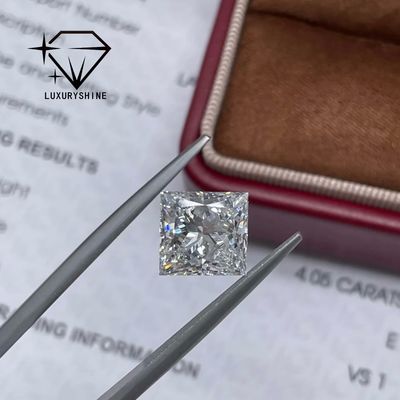 Qualität LuxuryShine Princess Schliff Labor Gezüchteter Diamant D-F Farbe VVS-VS Mit IGI Zertifikat Exzellenter Schliff Hochzeitsdiamanten Großhandel Fabrik