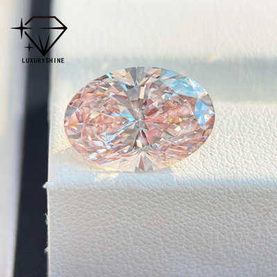 LuxuryShine 1-10CT Fancy Pink Oval Laborgezüchteter Diamant VVS-VS Lose Diamanten Maßgeschneiderter Schmuck mit IGI-Zertifikat﻿
