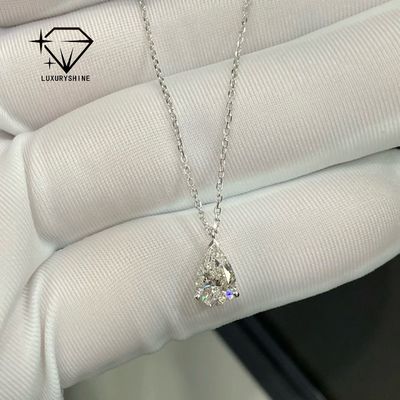 Luxus Diamantkette mit 18k Roségold VS2 Klarheit und ausgezeichnetem Schnitt für Frauen