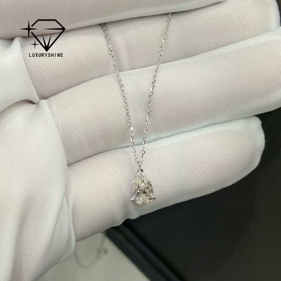 Luxuriöse Diamant-Halskette mit VS2 Reinheit und 18k/Roségold-plattiertem, individuellem High Jewelry