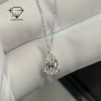 Luxuriöse Diamant-Halskette mit VS2 Reinheit und blau-keramischen Akzenten, 18 Karat/roségoldfarben plattiert