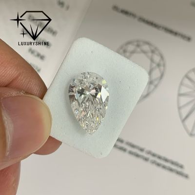 Qualität Laborgewachsene Birne Diamant VVS-VS Klarheit D-F Farbe IGI zertifiziert Fabrik