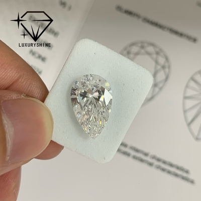 Laborgewachsene Birne Diamant VVS-VS Klarheit D-F Farbe IGI zertifiziert