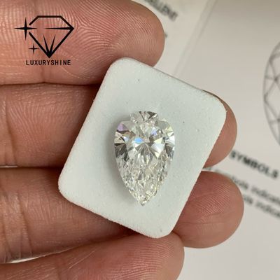 Qualität Laborgewachsene Birne Diamant VVS-VS Klarheit D-F Farbe IGI zertifiziert Fabrik