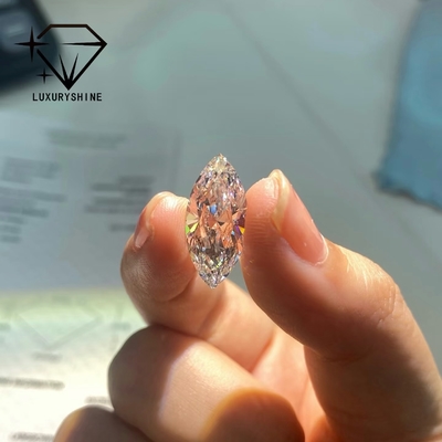 Im Labor gezüchteter Marquise-Diamant VVS-VS D-F Farbe IGI-zertifiziert