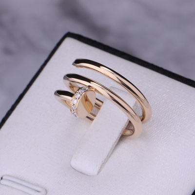 Qualität Golddiamanten Juste Un Clou Ring Ins 18k des Nagel-B4211800 gelbes Fabrik