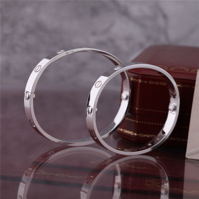 Qualität Klassisches Diamant-Liebes-Armband des Liebes-Armband-4 mit in 18 Karat WEISSGOLD feinem Kunstfertigkeits-Schmuck Fabrik