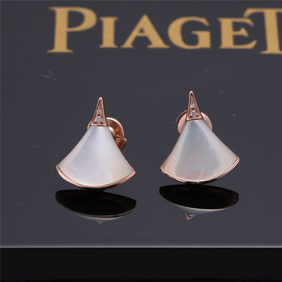 Qualität OHRRING-einfache feine Bolzen DIVAS Italiens Roman Spirit die TRAUMin Rose Gold Hinweis 352600 Fabrik